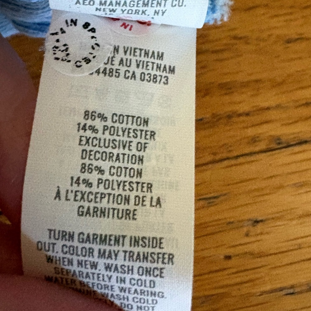 Aerie Sky Blue Knitwear Lounge Shorts ~ XL - Picture 8 of 8